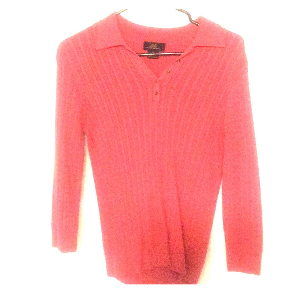 Brooks Brothers XS pink sweater